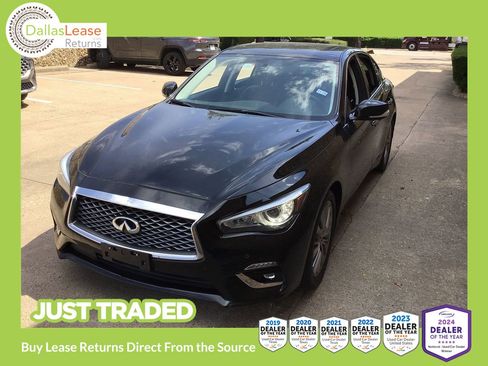 Used 2022 INFINITI Q50 Luxe w/ Cargo Package RWD image 1