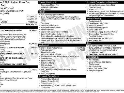 Used 2026 RAM 2500 Limited AWD/4WD image 42