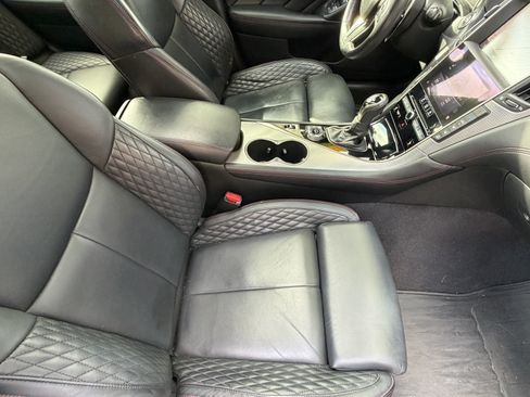 Used 2018 INFINITI Q50 Red Sport 400 w/ Sensory Package (Sport) AWD/4WD image 44