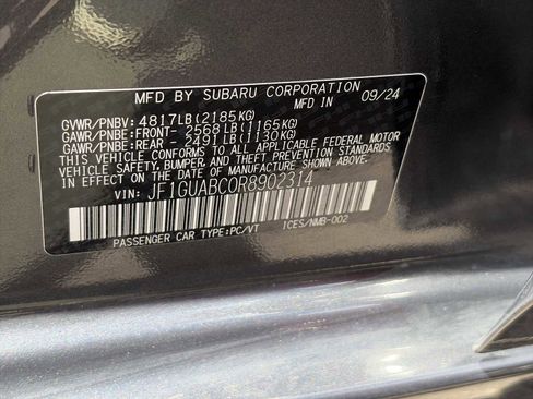 Used 2024 Subaru Impreza 2.0i AWD/4WD image 25