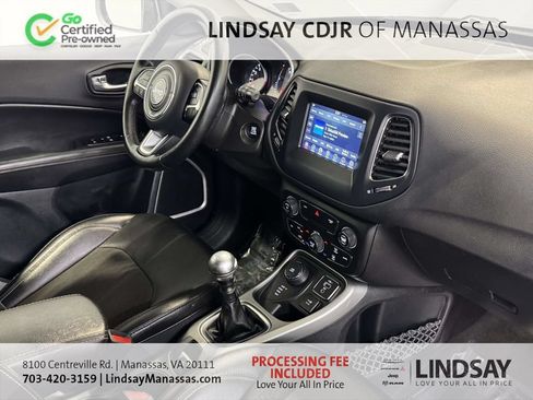 Certified 2020 Jeep Compass Latitude AWD/4WD image 12