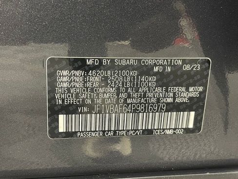 Used 2023 Subaru WRX Premium image 23