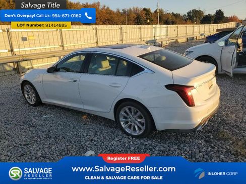 Used 2022 Cadillac CT5 Luxury w/ Sun And Sound Package RWD image 3