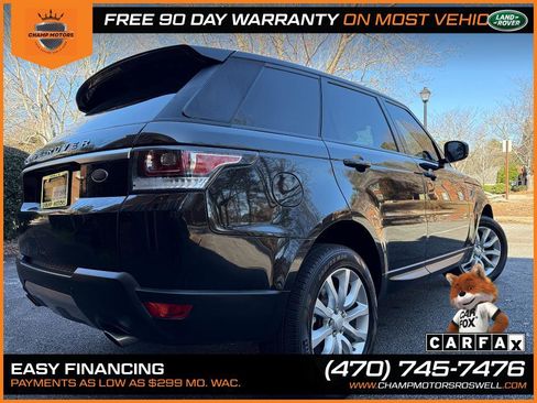 Used 2016 Land Rover Range Rover Sport HSE image 9