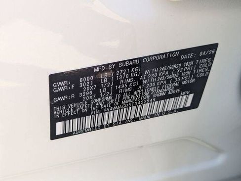Used 2026 Subaru Ascent Limited AWD/4WD image 46