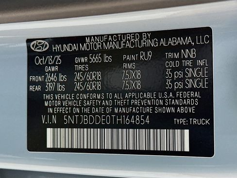 New 2026 Hyundai Santa Cruz SEL image 30