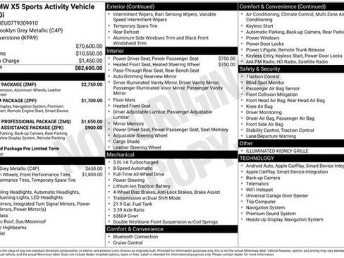 Used 2026 BMW X5 xDrive40i w/ M Sport Package AWD/4WD image 43