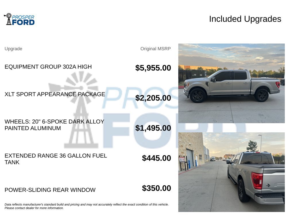 Used 2023 Ford F150 XLT w/ Equipment Group 302A High RWD image 3