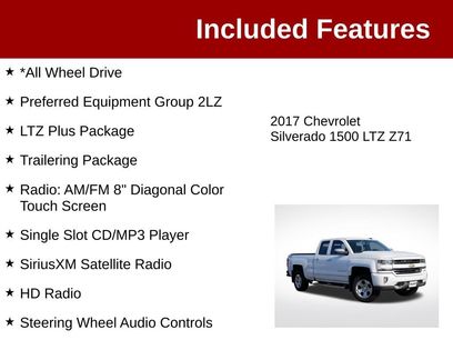 Used 2017 Chevrolet Silverado 1500 LTZ Z71 w/ LTZ Plus Package