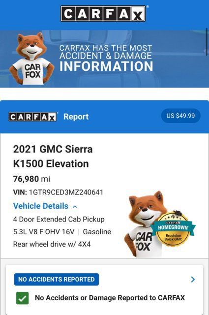Used 2021 GMC Sierra 1500 Elevation w/ Preferred Package AWD/4WD image 6