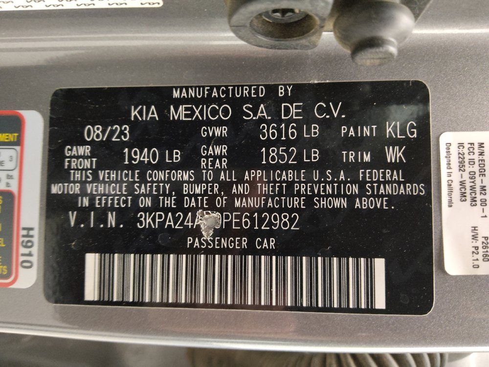 Used 2023 Kia Rio S w/ Technology Package FWD image 33