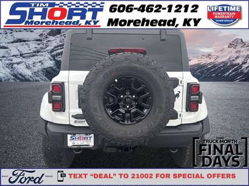 New 2026 Ford Bronco Raptor w/ Interior Carbon Fiber Pack AWD/4WD image 6
