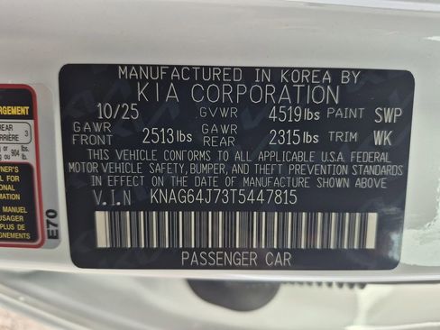 New 2026 Kia K5 GT-Line image 27