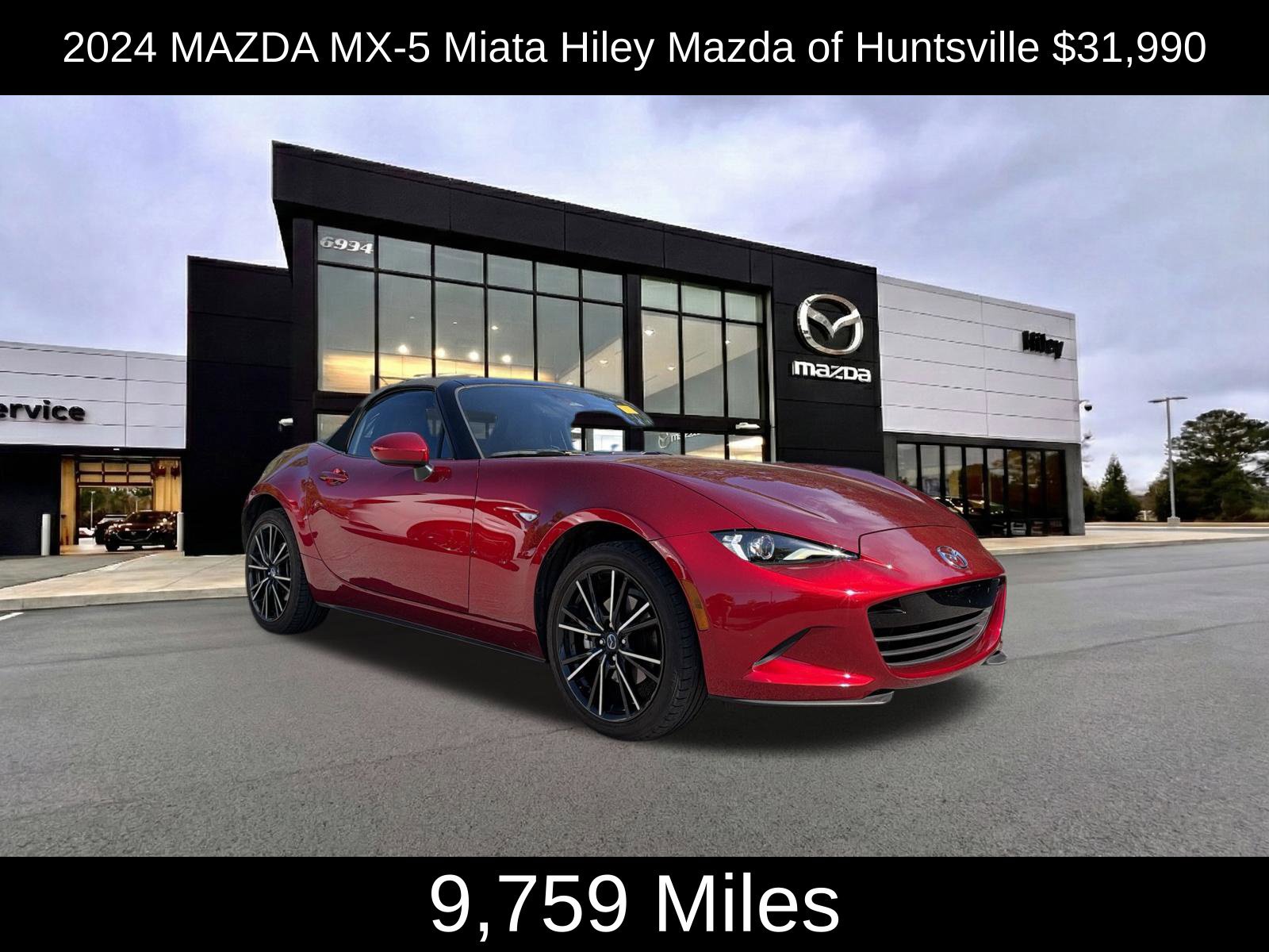Certified 2024 MAZDA MX-5 Miata Grand Touring RWD image 1