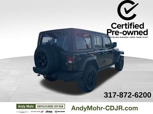 Certified 2021 Jeep Wrangler Unlimited Sport image 7