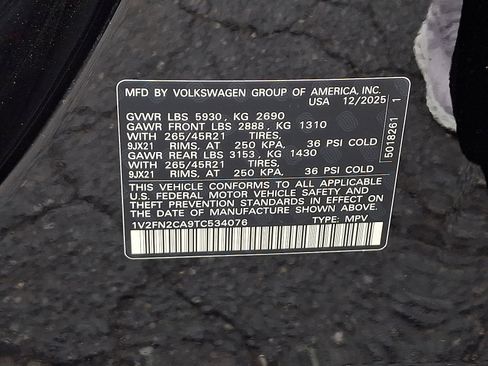 New 2026 Volkswagen Atlas SEL Premium R-Line AWD/4WD image 18