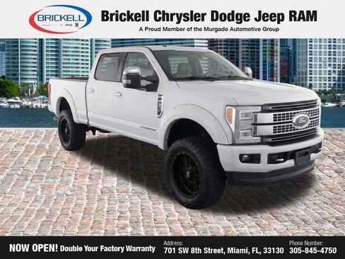 Used 2018 Ford F250 Platinum w/ Platinum Ultimate Package AWD/4WD image 13