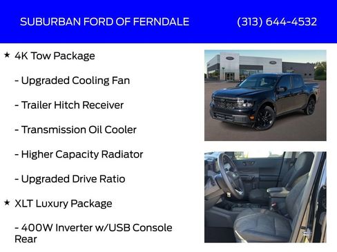 Used 2023 Ford Maverick XLT w/ Equipment Group 300A Standard image 9