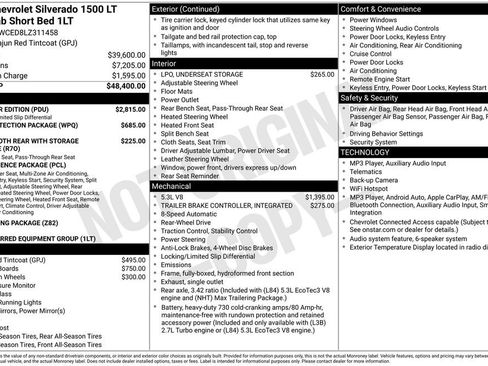 Used 2020 Chevrolet Silverado 1500 LT w/ All-Star Edition RWD image 12