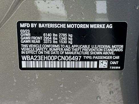 Used 2023 BMW 740i RWD image 32