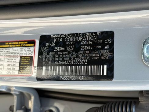 New 2026 Kia K5 GT-Line AWD/4WD image 25