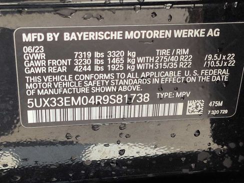 Used 2024 BMW X7 M60i w/ Executive Package AWD/4WD image 38