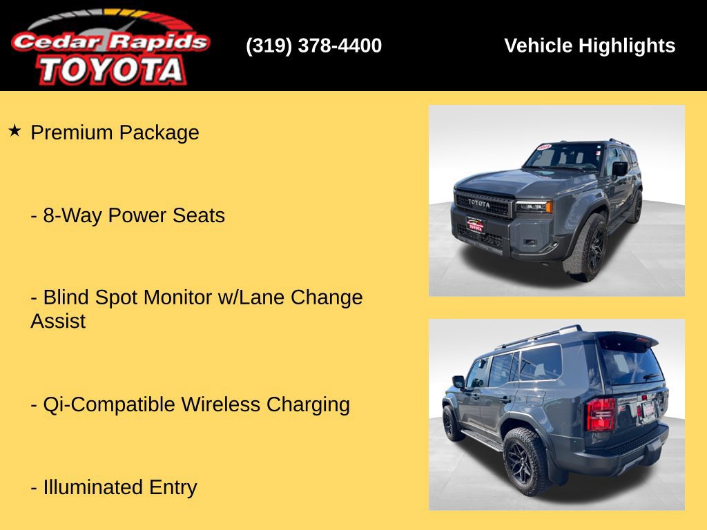 Used 2025 Toyota Land Cruiser w/ Premium Package AWD/4WD image 27