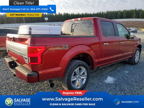 Used 2019 Ford F150 Platinum w/ Equipment Group 701A Luxury image 4