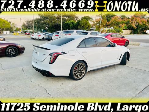 Used 2023 Cadillac CT4 V Blackwing w/ Driver Assist Package RWD image 7