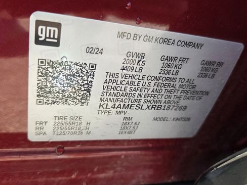 Used 2024 Buick Encore GX Sport Touring AWD/4WD image 24