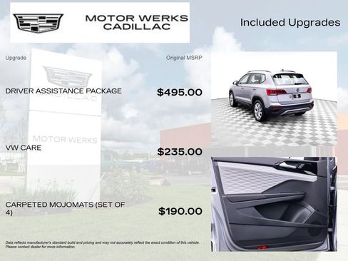 Used 2023 Volkswagen Taos S w/ Driver Assistance Package AWD/4WD image 9