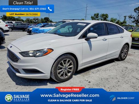Used 2017 Ford Fusion SE FWD image 1
