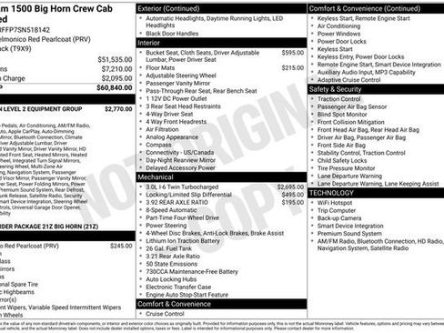 Used 2025 RAM 1500 Big Horn AWD/4WD image 5