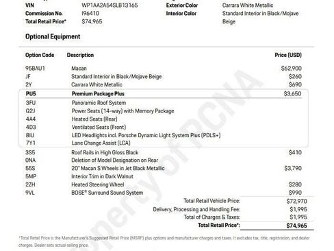 Used 2025 Porsche Macan AWD/4WD image 4