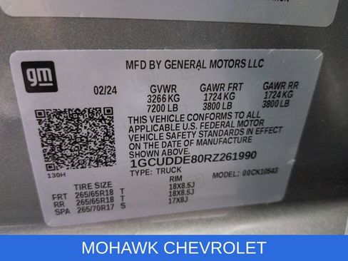 Certified 2024 Chevrolet Silverado 1500 LT AWD/4WD image 34