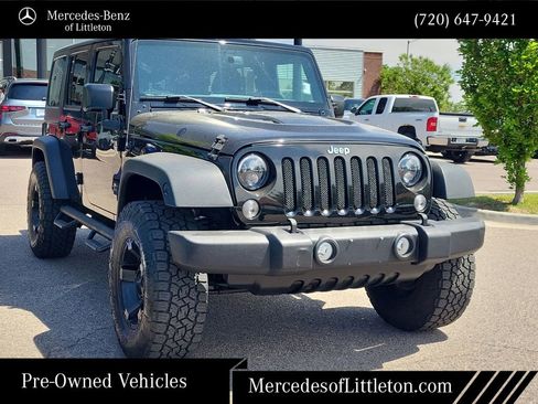 Used 2017 Jeep Wrangler Unlimited Sport w/ Quick Order Package 24S AWD/4WD image 3