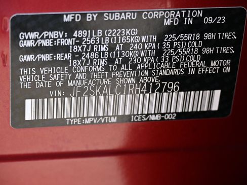 Used 2024 Subaru Forester Limited AWD/4WD image 19