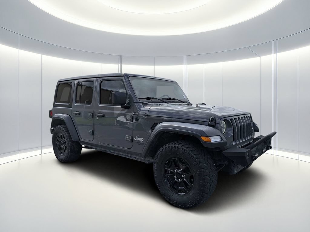 Used 2020 Jeep Wrangler Unlimited Sport S AWD/4WD image 1