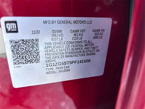 Used 2023 Chevrolet Malibu RS w/ LPO, Floor Liner Package image 31