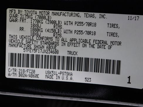 Used 2018 Toyota Tundra SR5 w/ SR5 Upgrade Package image 40