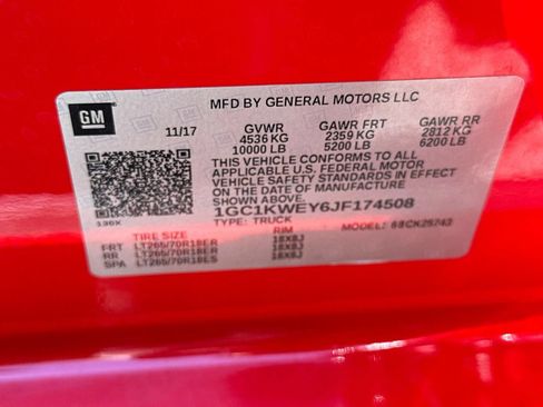 Used 2018 Chevrolet Silverado 2500 LTZ w/ Duramax Plus Package AWD/4WD image 27