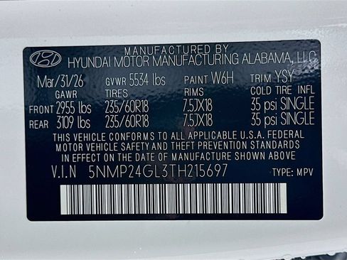 New 2026 Hyundai Santa Fe SEL FWD image 23