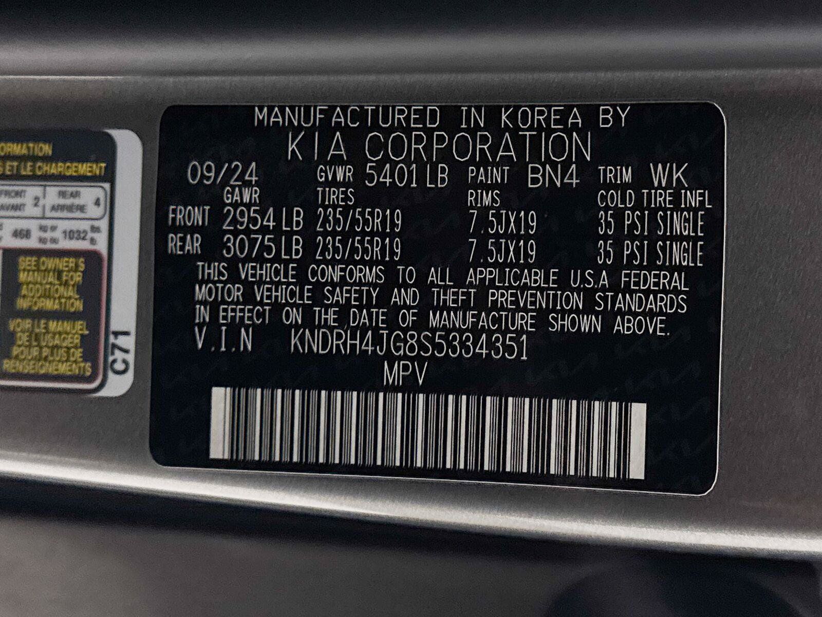 Used 2025 Kia Sorento EX FWD image 41