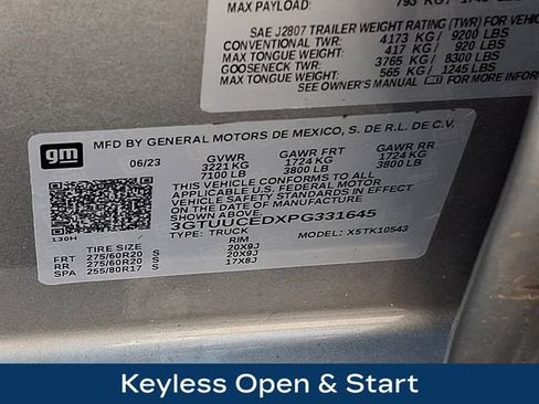 Used 2023 GMC Sierra 1500 Elevation w/ X31 Off-Road Package AWD/4WD image 28