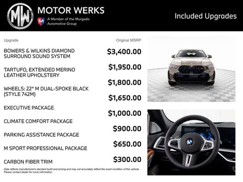 New 2026 BMW X6 M60i w/ Executive Package image 4