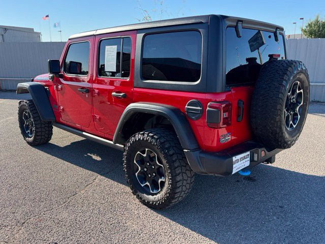 Used 2023 Jeep Wrangler Unlimited Rubicon 4xe w/ Steel Bumper Group AWD/4WD image 4