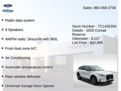 Used 2025 Lincoln Corsair Reserve AWD/4WD image 15