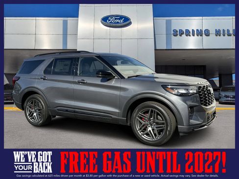 New 2026 Ford Explorer ST w/ Sun And Sound Package RWD image 1