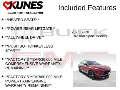 New 2026 Buick Envision Sport Touring