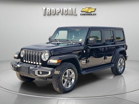 Used 2020 Jeep Wrangler Unlimited Sahara AWD/4WD image 1